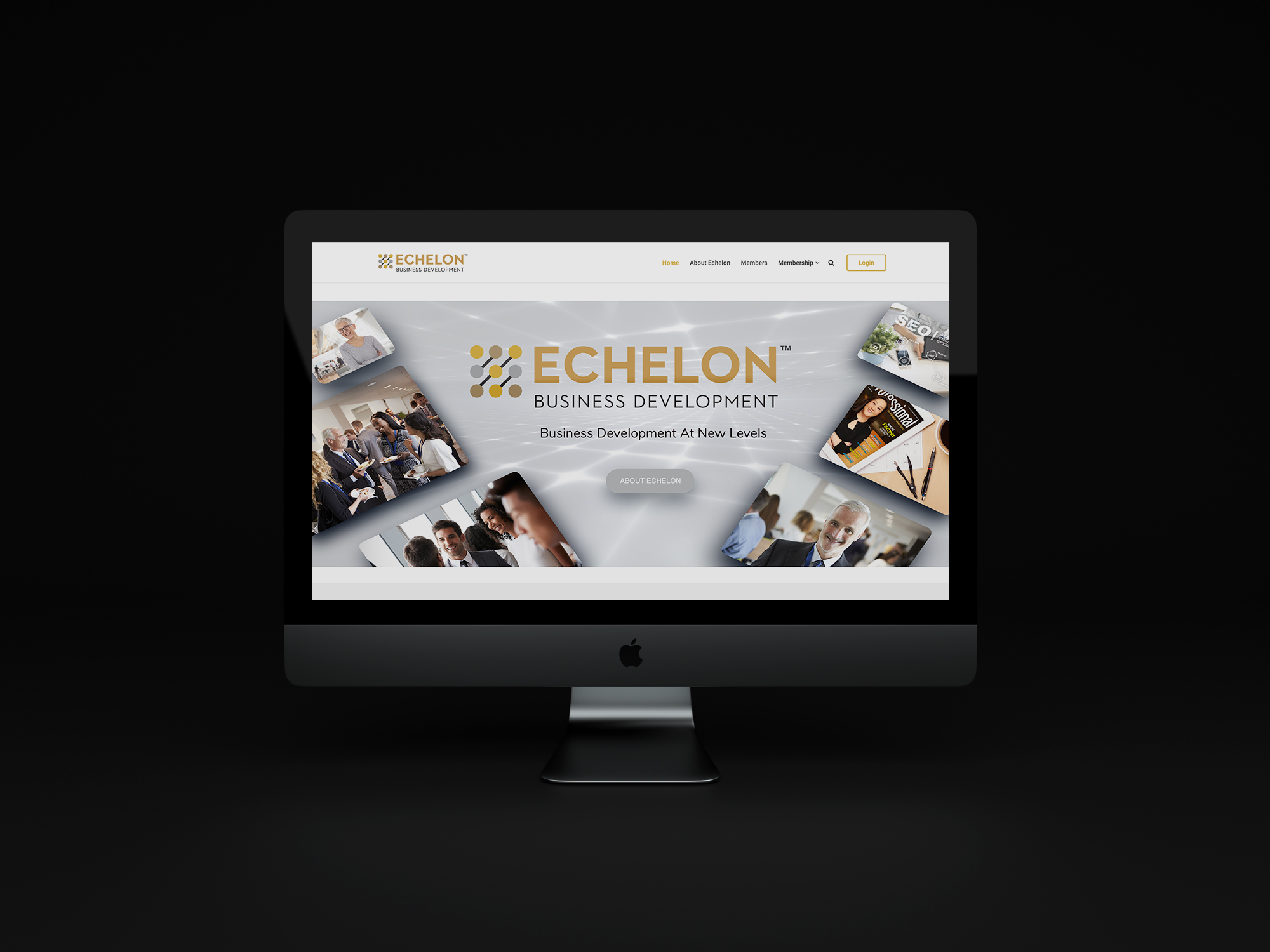 Newman Grace Echelon Business Development Network Website Screenshot