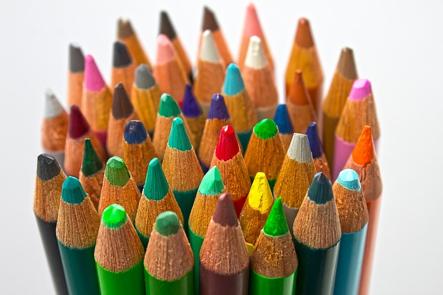 Colored Pencils - graphic design